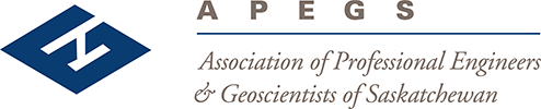 Association of Professional Engineers and Geomatists of Saskatchewan logo